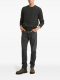Yves Salomon two-tone reversible knit jumper