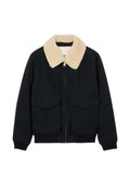 SANDRO removable collar jacket