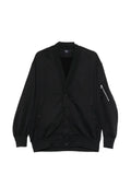 Comme des Garçons Homme V-neck zip-up bomber jacket