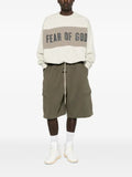 FEAR OF GOD ESSENTIALS logo-print panelled sweater