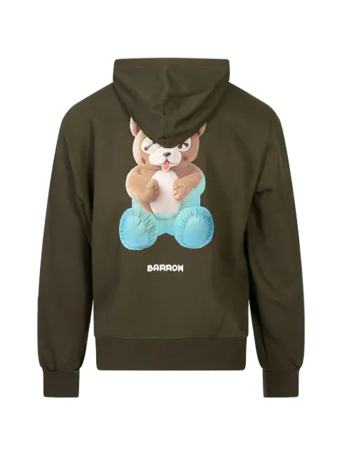 BARROW teddy-print hoodie
