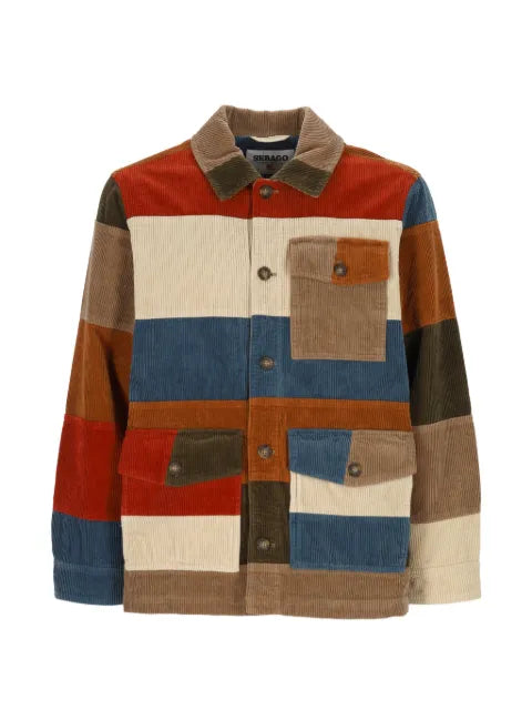 Sebago patchwork corduroy jacket