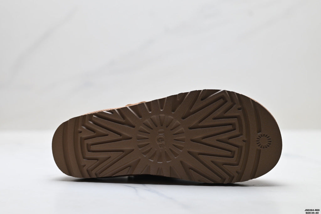 UGG Tazz Shearling Platform Slip-Ons