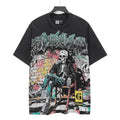Godspeed Skeleton Graffiti Graphic T-Shirt