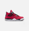 Air Jordan 4 Retro "Toro Bravo" Little Kids' Shoe – Fire Red/White/Black/Cement Grey