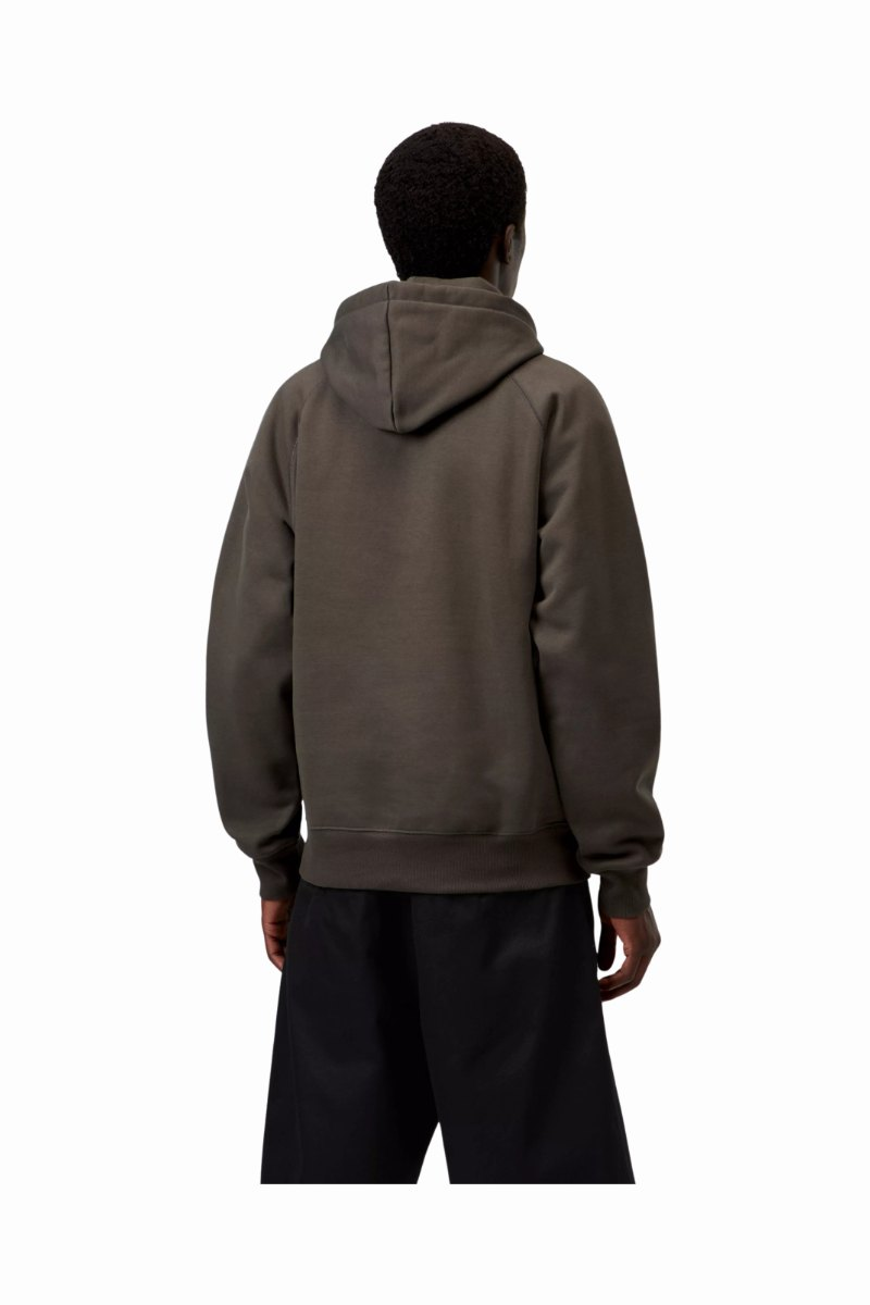 CARHARTT WIP CHASE HOODED SWEAT Shungite / Gold